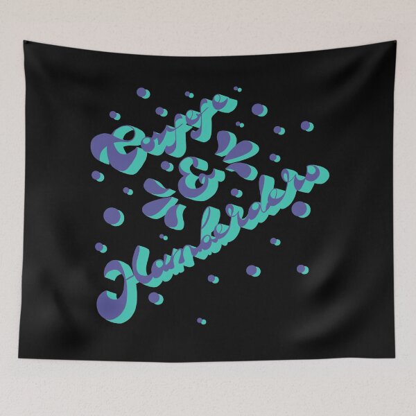 Item preview, Covfefe Hamberders Groovy 70s Hand Lettered Script Blue designed and sold by WPahat.