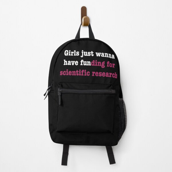 Item preview, Girls just wanna have funding for scientific research in pink designed and sold by ToriaScarlett.