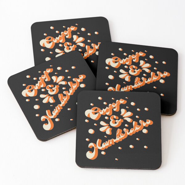 Item preview, Covfefe Hamberders Groovy 70s Hand Lettered Script Cream designed and sold by WPahat.