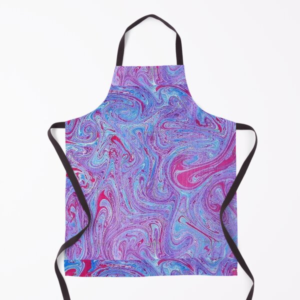Aperçu de l'œuvre marbrure, marbling, motif abstrait, psychédélique créée et vendue par voicivoila.