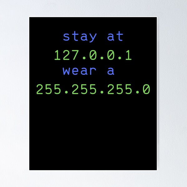 Item preview, Stay at Home  wear a mask in computer language designed and sold by MERCH HQ.