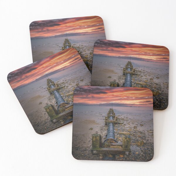Item preview, Seaview Outfall Sunrise designed and sold by manateevoyager.