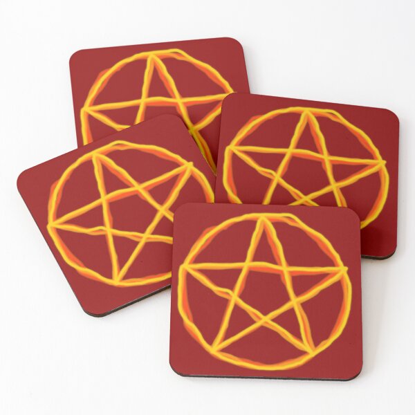 Item preview, Golden Pentagram designed and sold by BisonDraw.