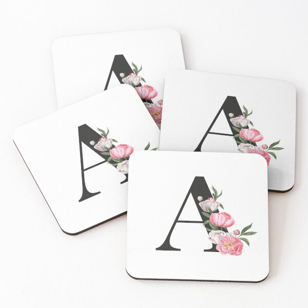 Item preview, Flower letter A designed and sold by Alexandra Mooncake.