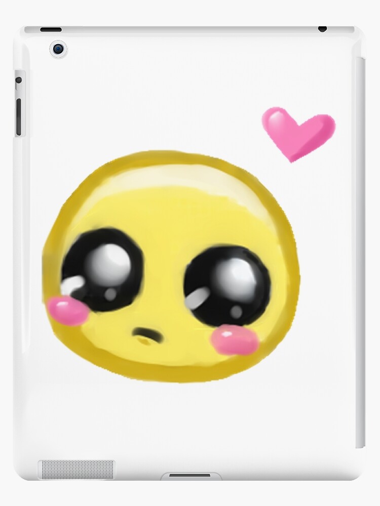 Sad cursed emoji | iPad Case & Skin