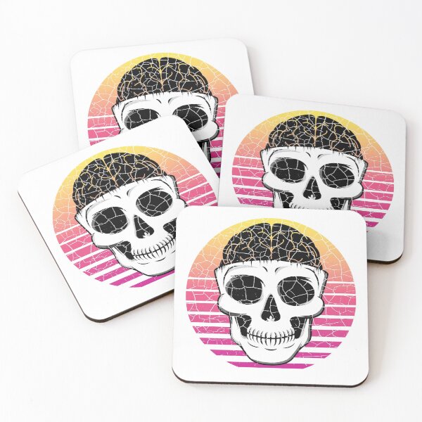 Item preview, Retro Skull Sunset designed and sold by Art-Max.