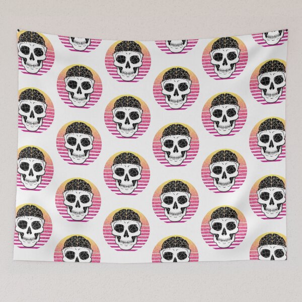 Item preview, Retro Skull Sunset designed and sold by Art-Max.