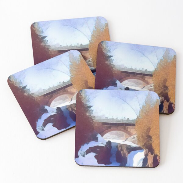 Item preview, Snowy Minnesota Bridge designed and sold by Kyle Madaus.