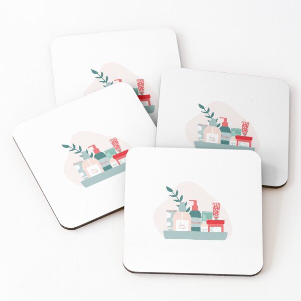 Item preview, Organic Skincare Products on a Tray designed and sold by Aysel's Designs.