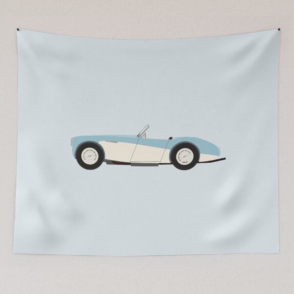 Item preview, Austin Healey 100/4 Sports Classic Car (Ice Blue) designed and sold by JHMimaging.