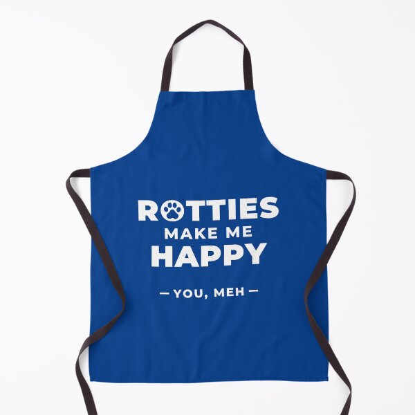 Item preview, Funny Rotties Make Me Happy, You Meh - Rottweiler Shirt designed and sold by Guarddogdrive.
