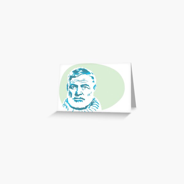 Ernest Hemingway Carte de vœux