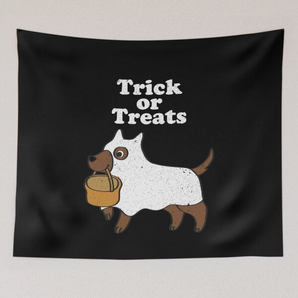 Item preview, Trick or Treats, Halloween Dog designed and sold by merchermaier.