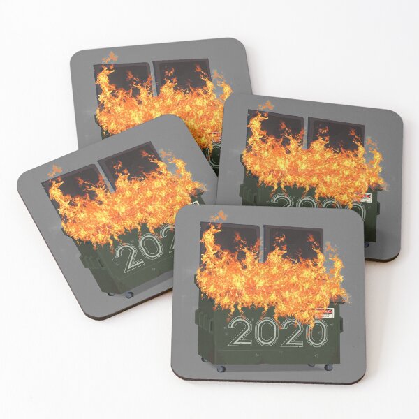 Item preview, 2020 Dumpster Fire designed and sold by Crow and Monkey.
