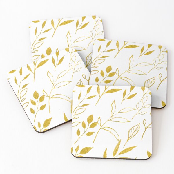 Item preview, Gold Leaves Pattern designed and sold by LoA-Lady.