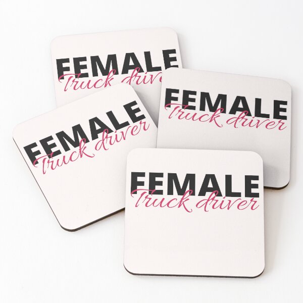 Item preview, Female truck driver  designed and sold by crikz.