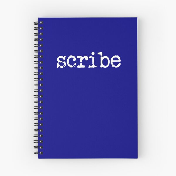 Item preview, Scribe in White on Navy designed and sold by TeaRoseWriter.
