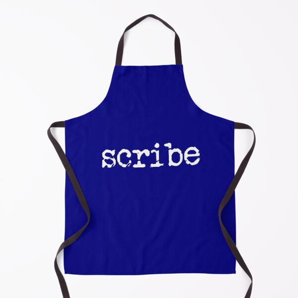 Item preview, Scribe in White on Navy designed and sold by TeaRoseWriter.