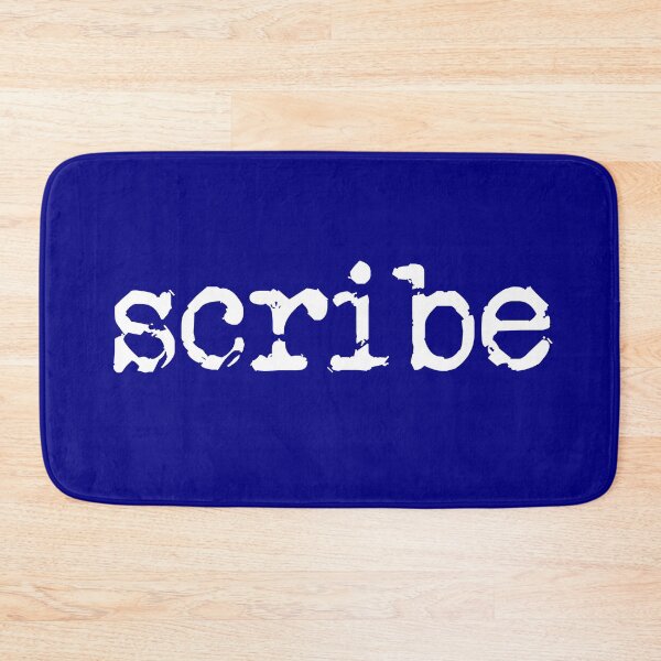 Item preview, Scribe in White on Navy designed and sold by TeaRoseWriter.