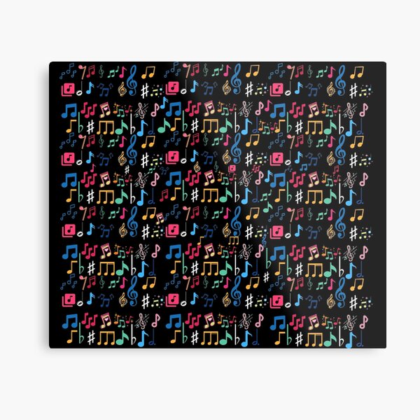 Quaver Notes Wall Art Redbubble