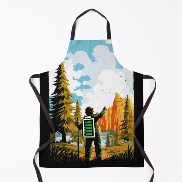 Item preview, Hiking Recharging In Nature Outdoor Battery designed and sold by Tobe Fonseca®.
