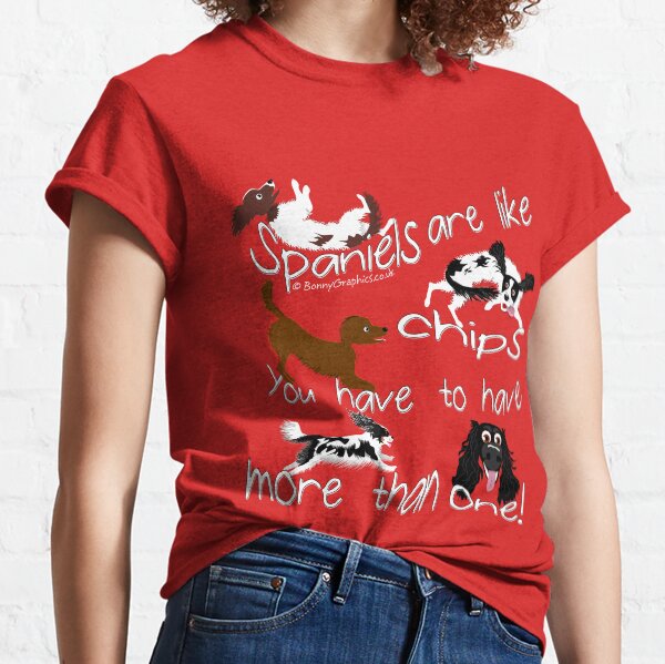 More than one spaniel! Classic T-Shirt