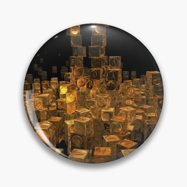 Item preview, Stacked Gold: POV RAY CGI! designed and sold by calcpage.