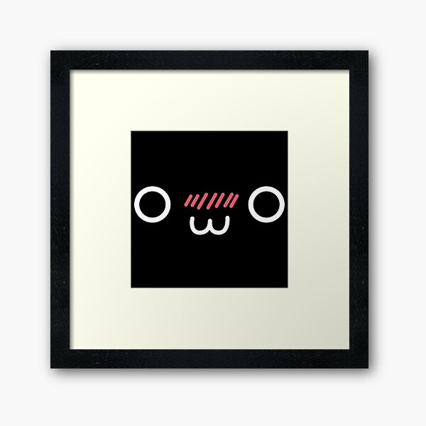 Kaomoji Wall Art Redbubble