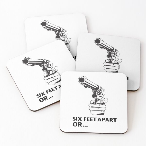 Item preview, SIX FEET APART OR... designed and sold by wasserberg.