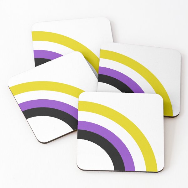 Item preview, Non-Binary Rainbow Non Binary Pride Flag designed and sold by Epic Love Designs.