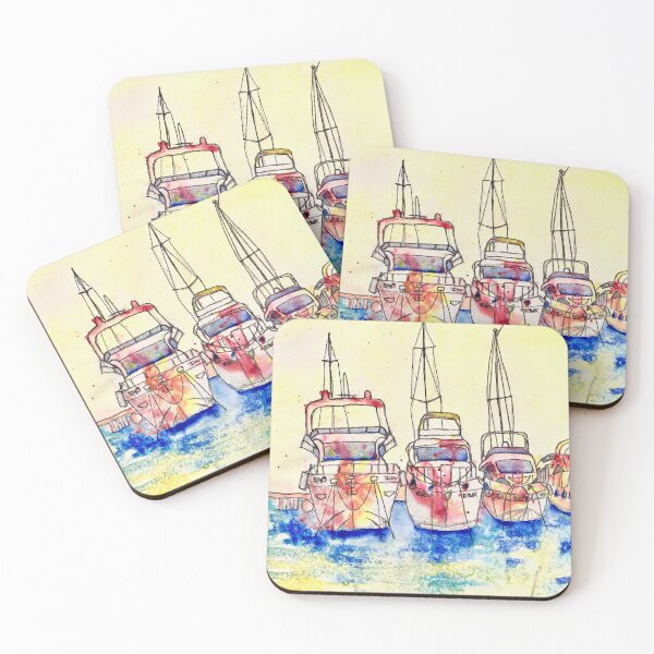 Item preview, Bright boats designed and sold by Janeclarbour.