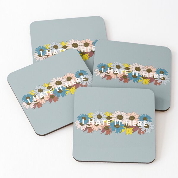 Item preview, I Hate It Here But Make It Floral  designed and sold by Ashley Adelaide.