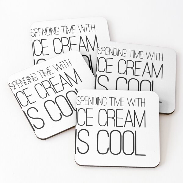 Item preview, Spending time with ice cream is cool designed and sold by malkhteb.