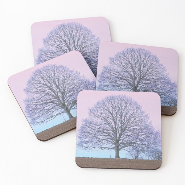 Item preview, Autumn Tree Against the Pink and Blue Sky designed and sold by PlanetPrints.