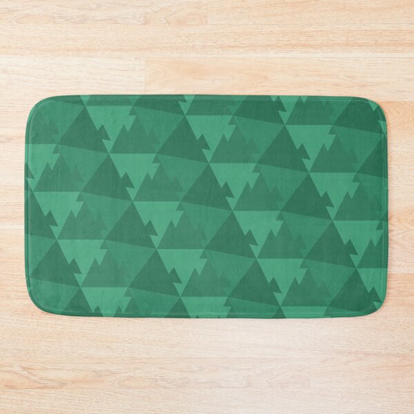 Item preview, Jigsaw Puzzle Triangles Pattern – Green designed and sold by RoguePatterns.
