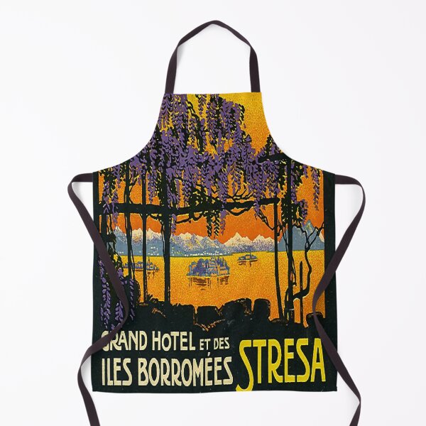 Item preview, Stresa Lac Majeur retro poster designed and sold by CorasPosters.