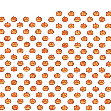 Artwork thumbnail, Pumpkin Pattern by Becca Noel