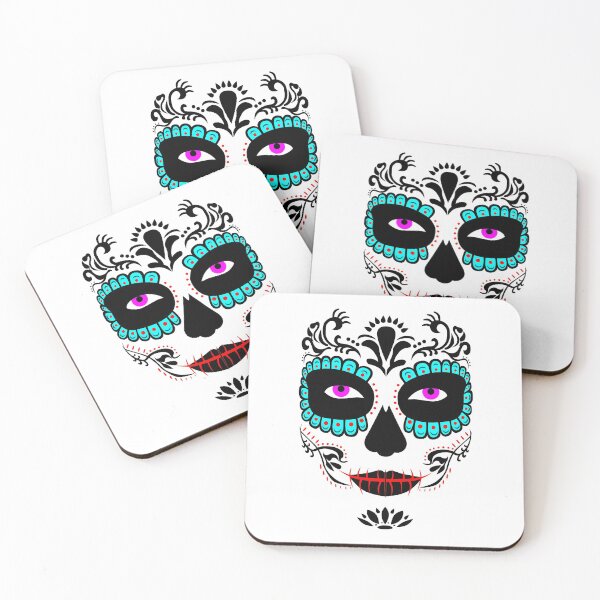 Item preview, Mexican death mask La Catrina for santa muerte - day of the dead holiday, feast. And for halloween. designed and sold by Marcin Adrian.