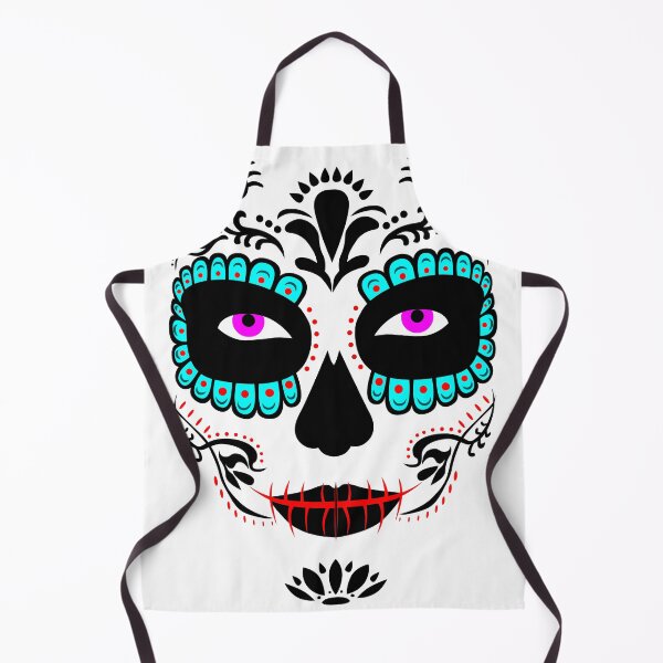 Item preview, Mexican death mask La Catrina for santa muerte - day of the dead holiday, feast. And for halloween. designed and sold by Marcin Adrian.