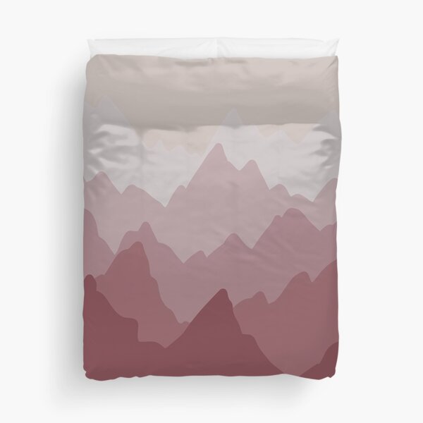 Item preview, Mountains in the mist burgundy designed and sold by lolamawi.