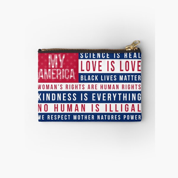 Item preview, My America - Love is Love, Science is Real, Kindness is Everything - Reversed American Flag designed and sold by MoClan-Graphics.