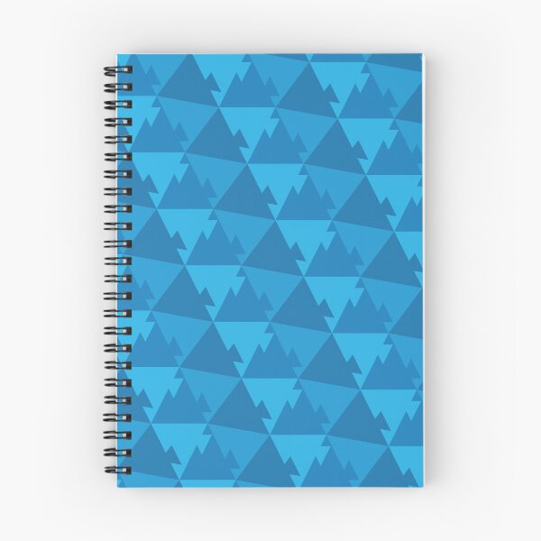 Aperçu de l'œuvre Jigsaw Puzzle Triangles Pattern - Bleu créée et vendue par RoguePatterns.
