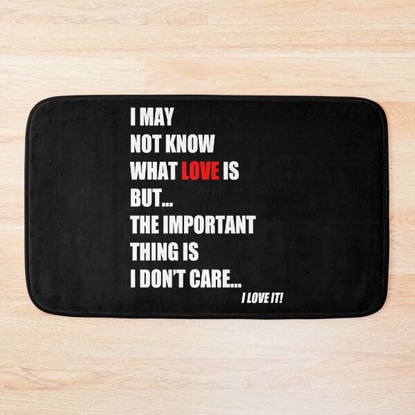 Item preview, Quote About Love W&B designed and sold by teetata.