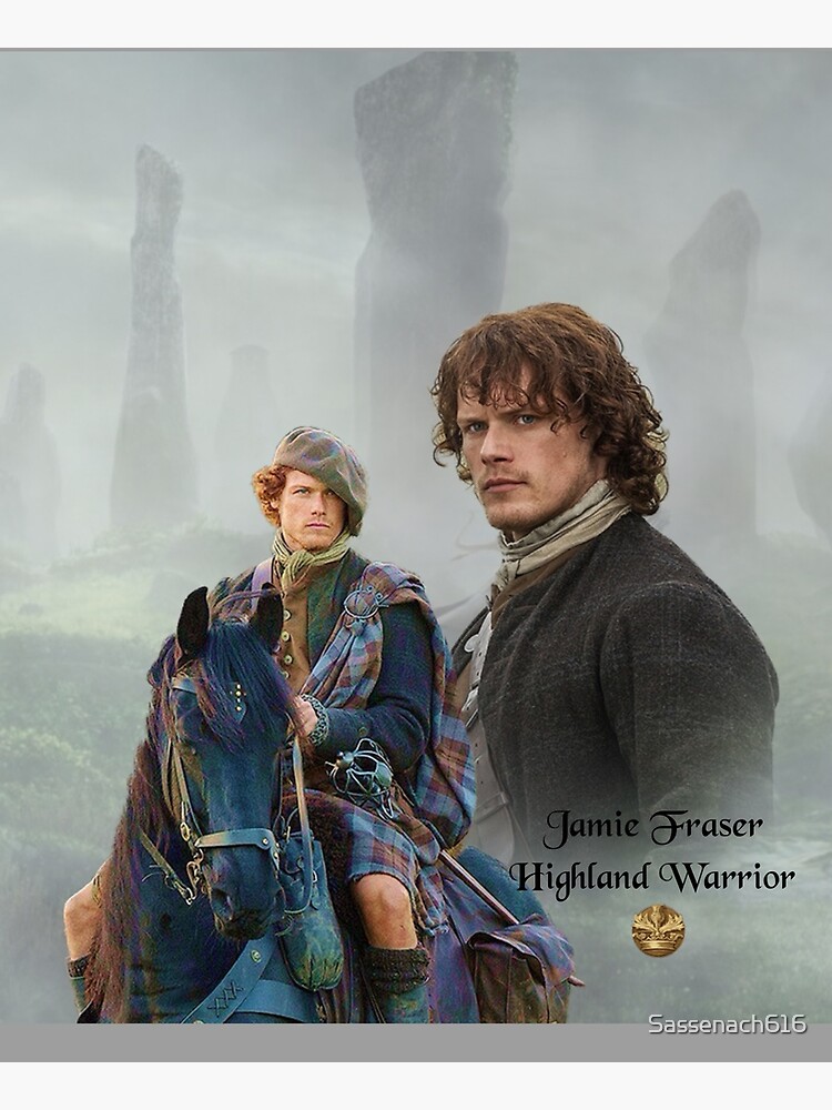 Discover Jamie Fraser-Highland Warrior/Outlander Kitchen Apron
