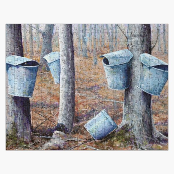 Maple Sugaring In Vermont Jigsaw Puzzle Jigsaw Puzzle