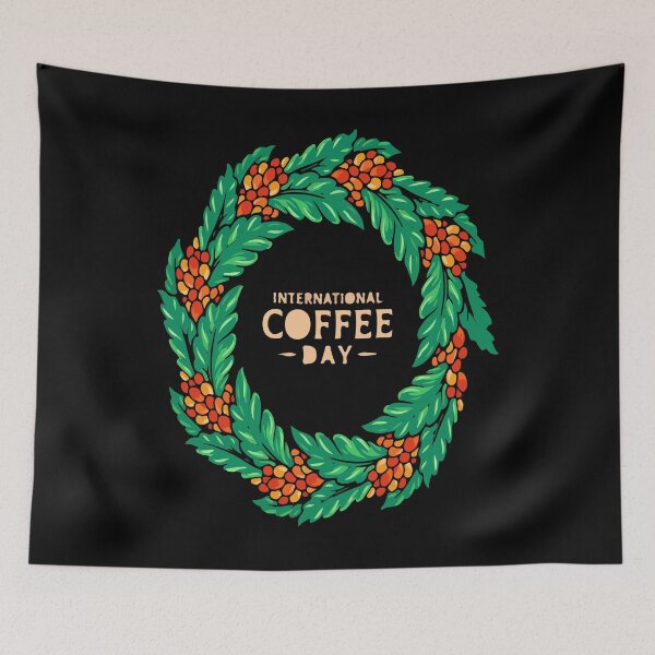 Item preview, National Coffee Day v2 designed and sold by outmaneljalili.