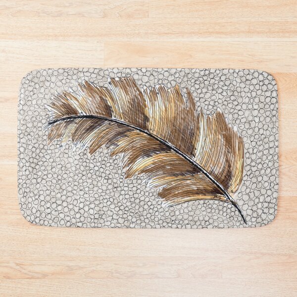 Item preview, Turkey Feather Ink Drawing designed and sold by Michelebuttons.