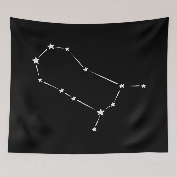 Item preview, minimalist gemini constellation in black and white  designed and sold by neopop.
