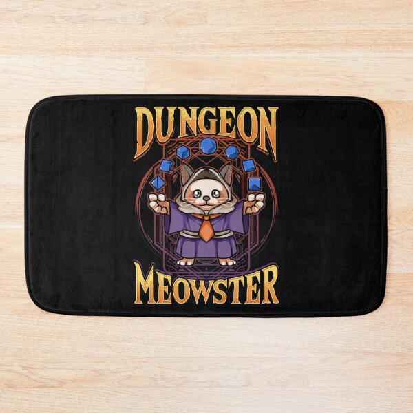 Item preview, Dungeon Meowster Tabletop Gamer designed and sold by perfectpresents.