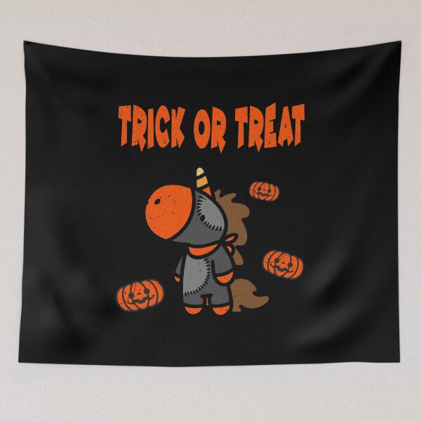 Item preview, Trick or Treat Halloween Unicorn Pumpkins designed and sold by merchermaier.